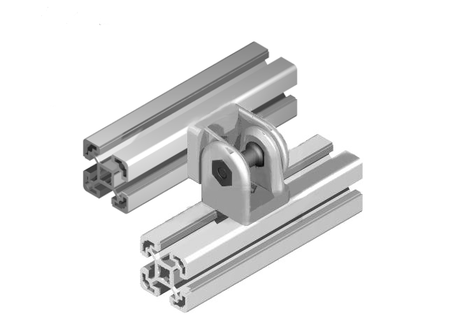 Przegub obrotowy bez dźwigni 45x45 montaż