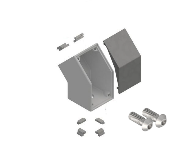 Kątownik 30x30 45° komplet